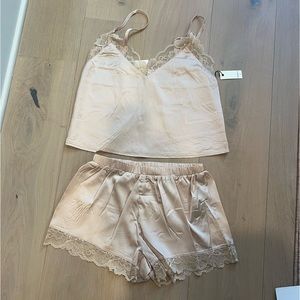 Forever 21 Satin PJ set